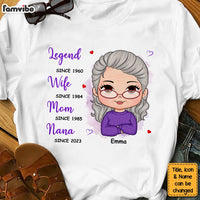 Personalized Mother's Day Gift Legend Wife Mom Nana Shirt - Hoodie - Sweatshirt 32491 thumb 1