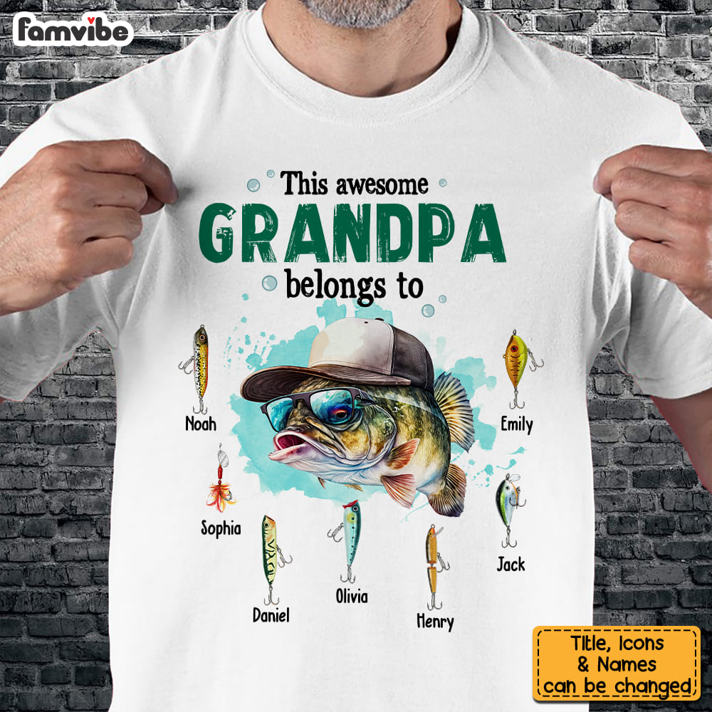 Personalized Gift For Grandpa Belongs To Shirt Hoodie Sweatshirt 32492 Primary Mockup