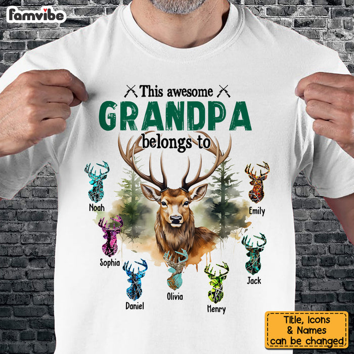 Personalized Gift For Grandpa Belongs To Shirt - Hoodie - Sweatshirt 32492 1