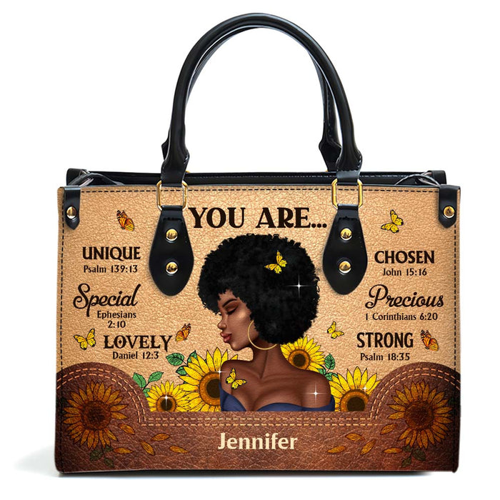 Personalized Gift For Daughter You Are Affirmation Leather Bag 32494 1