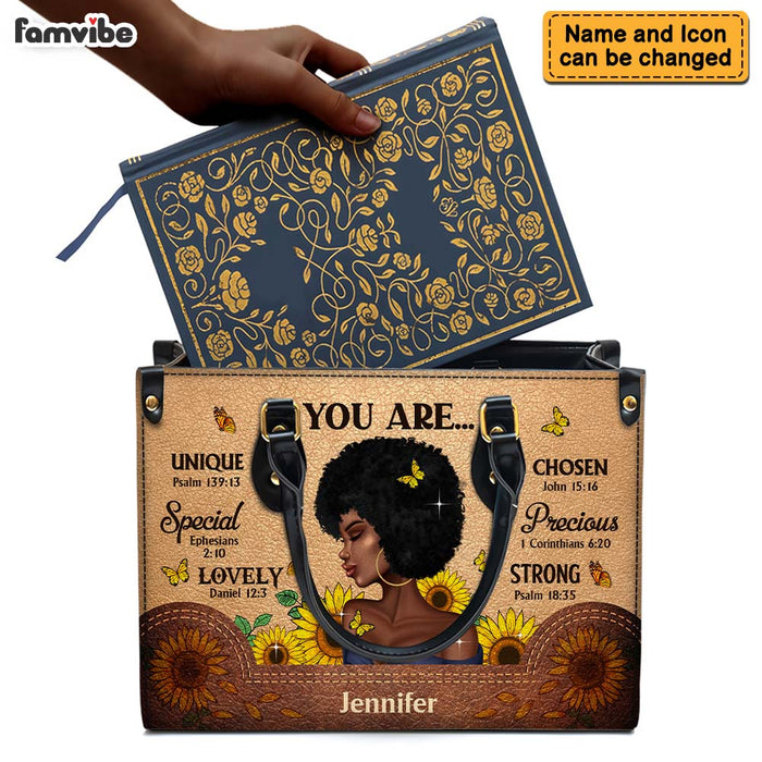 Personalized Gift For Daughter You Are Affirmation Leather Bag 32494 1