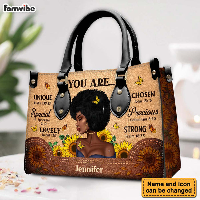 Personalized Gift For Daughter You Are Affirmation Leather Bag 32494 1