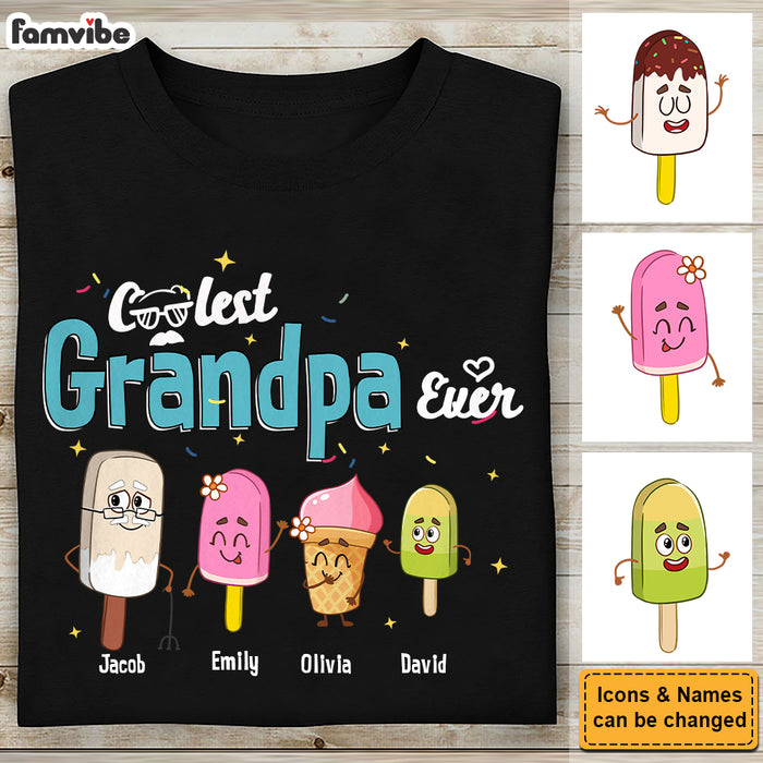 Personalized Gift For Grandpa Coolest Grandpa Ever Shirt - Hoodie - Sweatshirt 32498 1