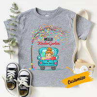 Personalized Back To School Truck Kid T Shirt JN3012 30O57 thumb 1