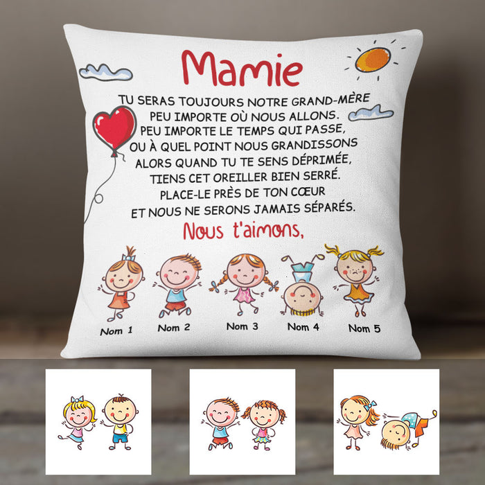 Personalized Grandma French Grand-mère Pillow AP92 26O58 1