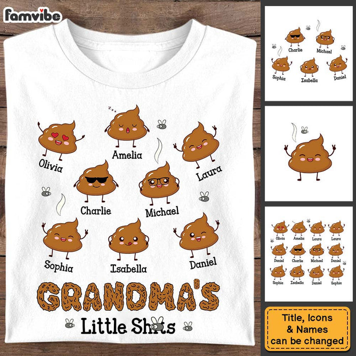 Personalized Gift For Grandma's Little Sh*ts Shirt - Hoodie - Sweatshirt 32500 1