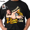Personalized Surviving Fatherhood One Beer At A Time Shirt - Hoodie - Sweatshirt 32503 1