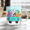 Personalized Dog Mom Easter Truck Mug FB263 81O57 1