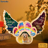 Personalized Dog Memorial Photo Your Wings Were Ready Custom Shape Photo Light Box 31705 1