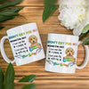 Personalized Dog Memorial Don't Cry For Me Mom Mug MR232 67O36 1