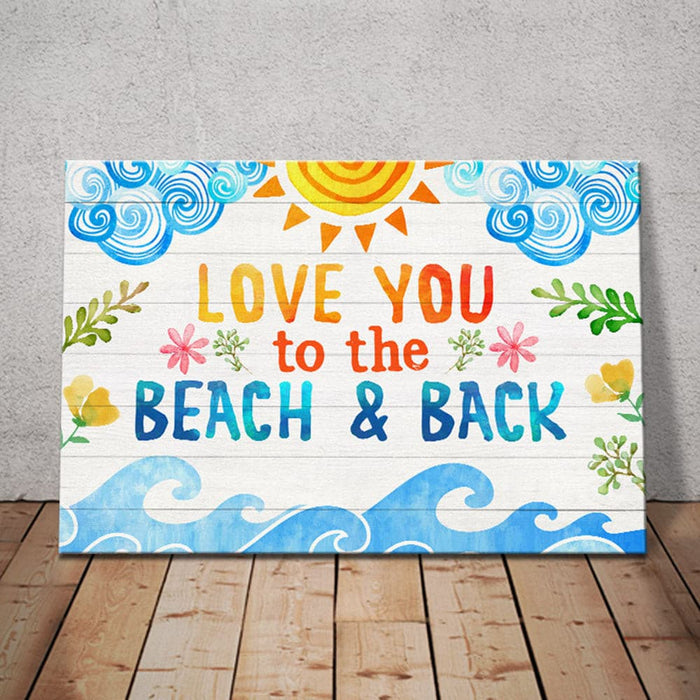 Beach Vintage Canvas JN242 67O53 1