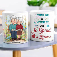 Personalized Gift For Couple Wonderful Way To Spend A Lifetime Mug 31081 thumb 1