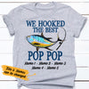 Personalized Fishing Dad Grandpa  T Shirt MR254 65O36 thumb 1