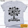 Personalized Dad Grandpa Tree T Shirt AP261 30O53 1
