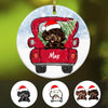 Personalized Poodle Dog Christmas Ornament SB301 81O34 1