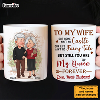Personalized Couple Gift You Are My Queen Forever Mug 31325 thumb 1