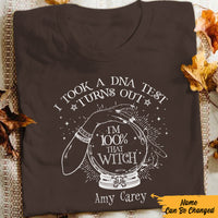 Personalized Witch Halloween T Shirt JL173 85O57 thumb 1
