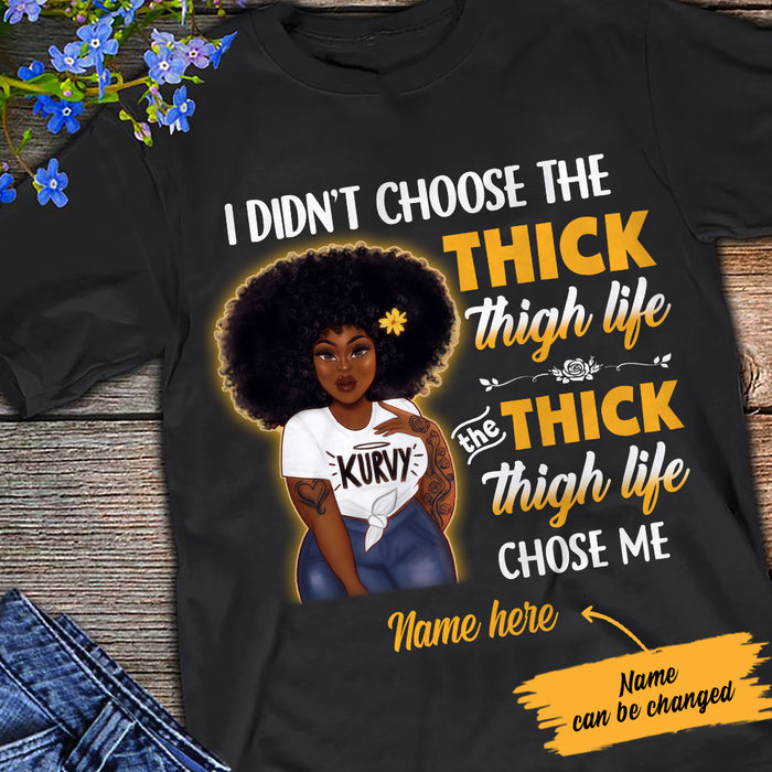 Personalized Chubby Thigh Life T Shirt SB81 67O57 1