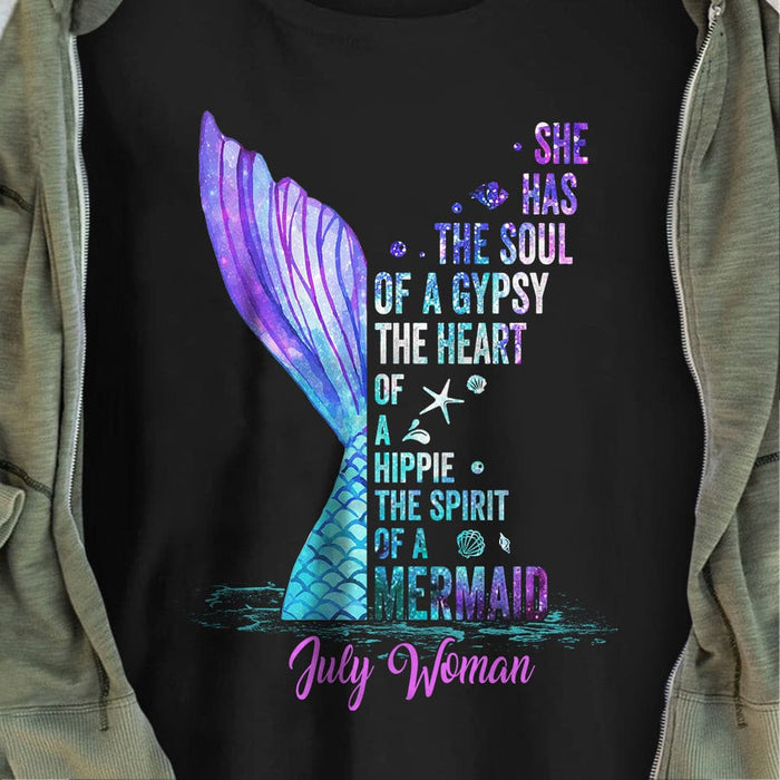 Hippie Mermaid July Woman T Shirt JN187 67O57 1