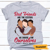 Personalized Friends Sisters For Ourselves T Shirt JL274 24O47 thumb 1
