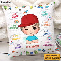 Personalized Gift For Grandson Affirmation Pillow 30561 thumb 1