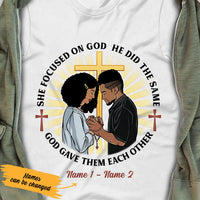 Personalized BWA Couple Christian T Shirt SB181 26O53 thumb 1