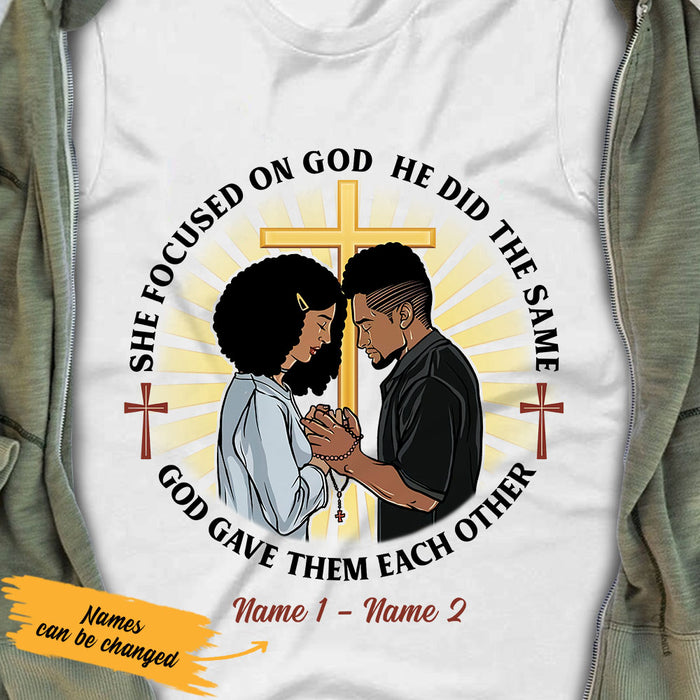 Personalized BWA Couple Christian T Shirt SB181 26O53 1