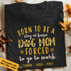 Personalized Sunflower Dog Mom  T Shirt JN121 67O36 1