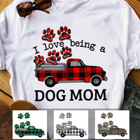 Personalized Dog Mom T Shirt JR253 26O34 thumb 1