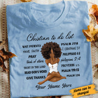 Personalized BWA God To Do List T Shirt AG281 85O34 thumb 1