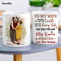 Personalized Couple Gift You Are My Queen Forever Mug 31326 thumb 1