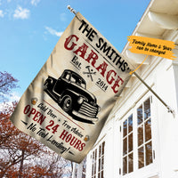 Personalized Garage No Tool Lending Flag AG132 67O57 thumb 1