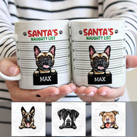 Personalized Santa Naughty List Christmas Mug OB144 85O53 thumb 1