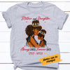 Personalized BWA Mom And Daughter Queen T Shirt AG62 29O53 1