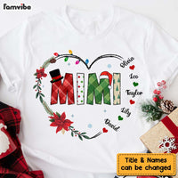 Personalized Gift For Grandma Est Christmas Shirt - Hoodie - Sweatshirt 30174 thumb 1