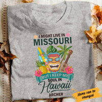 Personalized Beach Summer Soul White T Shirt JN183 81O34 thumb 1