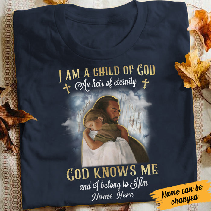 Personalized Heir Of Eternity Child Of God T Shirt SB181 29O34 1