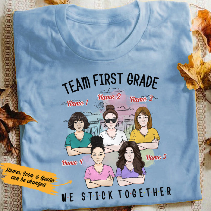 Personalized Teacher T Shirt JN281 26O36 1