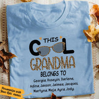 Personalized Cool Grandma White T Shirt JN181 81O36 thumb 1