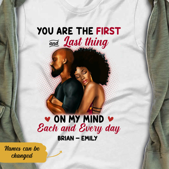Personalized BWA Couple T Shirt AG122 73O58 1