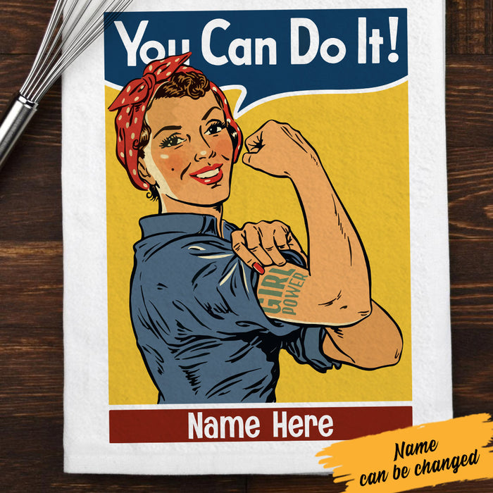 Personalized Retro Housewives Kitchen Towel  DB152 87O53 1