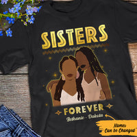 Personalized Sisters Forever BWA Friends T Shirt JL302 28O57 thumb 1