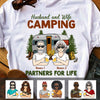 Personalized Couple Camping Partners For Life T Shirt JN173 95O47 1