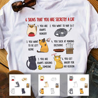Personalized Cat Lady Six Signs T Shirt OB61 87O53 thumb 1