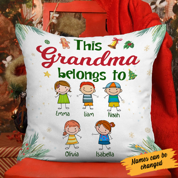 Personalized Mom Grandma  Pillow MY111 81O34 (Insert Included) 1