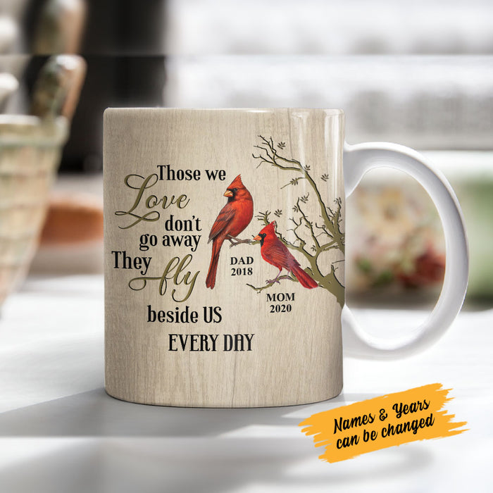 Personalized Cardinal Memorial Mom Dad Mug SB59 81O58 1