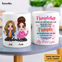 Personalized Friends Gift I Feel So Lucky That  My Friend Is You Mug 31218 thumb 1