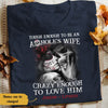 Personalized Husband Wife Skull T Shirt JN191 85O58 1
