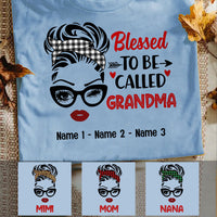 Personalized Blessed To Be Called Grandma T Shirt OB151 87O53 thumb 1