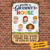 Personalized Grandma House Metal Sign JL82 30O53 1